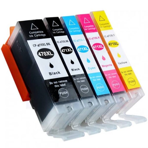 compatible pack cartouche encre cli 470 5 couleur