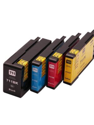 compatible cartouche  hp711 pack cymbk hp t520 t120