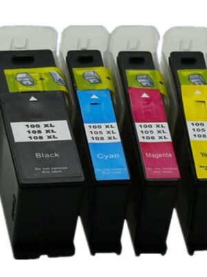 compatible cartouche  lexmark 100-105 -108 pack cym bkk