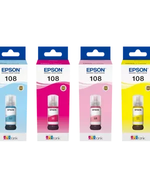 epson original Encre 108 Pack 6 Couleurs Original