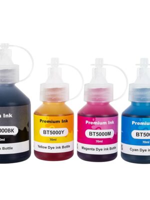 Aucune Pack Encre Original Brother – Pour T220 / T520 | 4 Couleurs (BK, C, M, Y)